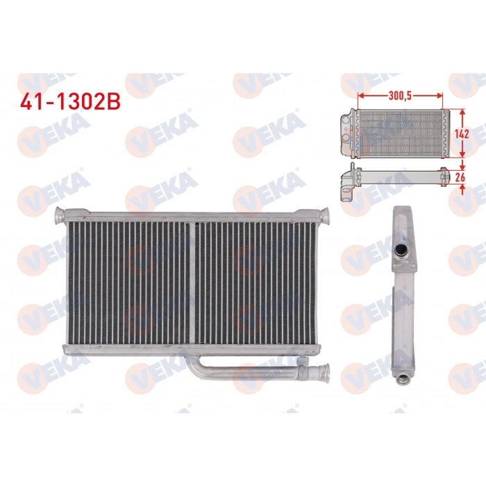 KALORIFER RADYATORU BRAZING AUDI A6 C6 (4F2) 2004-2011