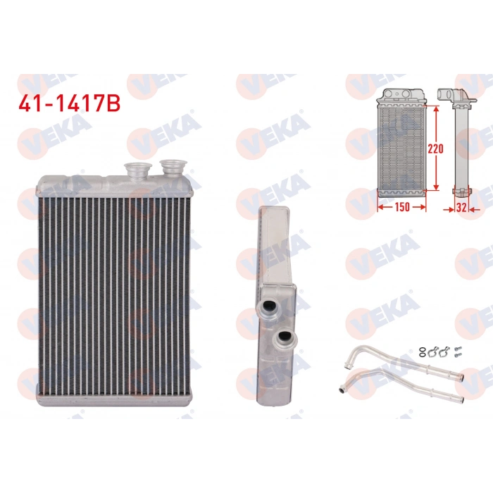 KALORIFER RADYATORU BRAZING BMW 5 SERISI (G30, G31) / 6 SERISI (G32) / 7 SERISI (G11, G12)