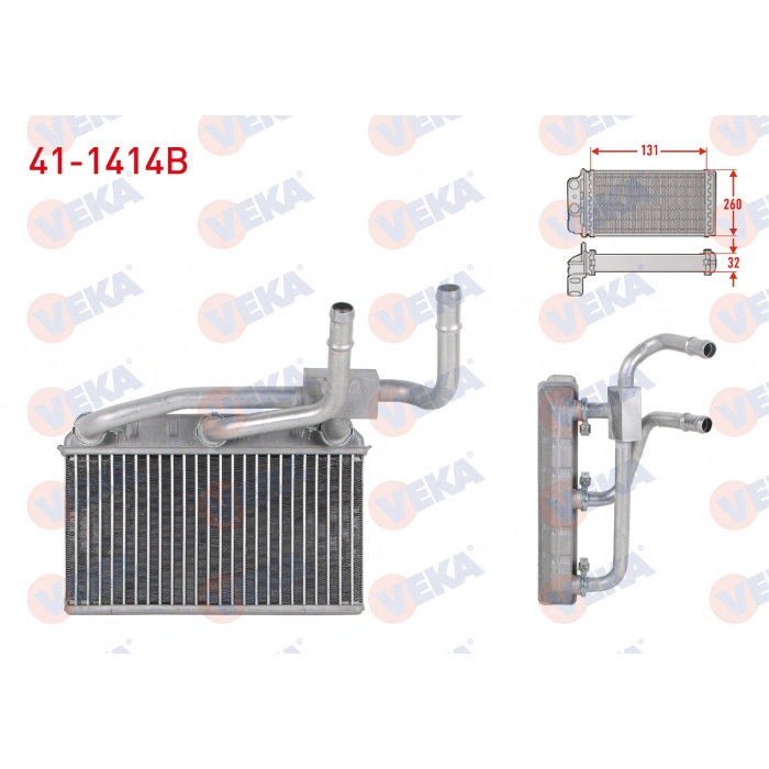 KALORIFER RADYATORU BRAZING BMW X5 (E70) 3.0 D - 3.5 XD - 4.0 D 2007-2012/ X5 (F15,F85) 2.5 D - 3.0 D - 4.0 D 14-/ X6 (E71,E72) 3.0 D - 3.5 D - 4.0 D 08-/ X6 (F16,F86) 3.0 D - 4.0 D 14-