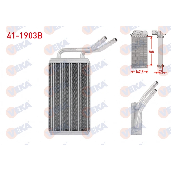 KALORIFER RADYATORU BRAZING FORD TRANSIT (FA_ _) 2.4 TDCI 2000-2006