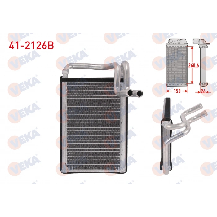 KALORIFER RADYATORU BRAZING HYUNDAI H-1 2.5 CRDI 2008-