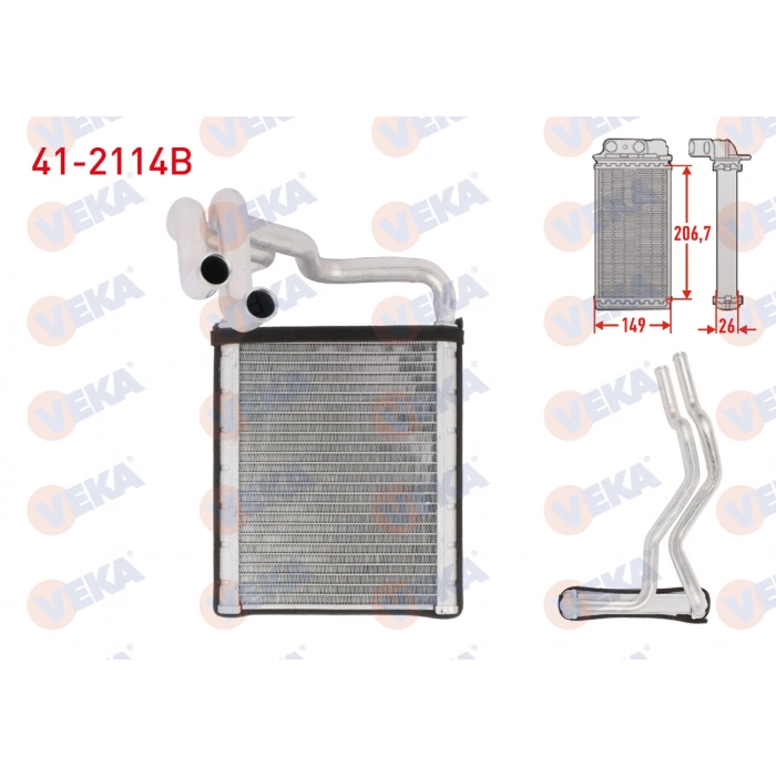 KALORIFER RADYATORU BRAZING HYUNDAI I30 (FD) 1.6 CRDI 2007-2011
