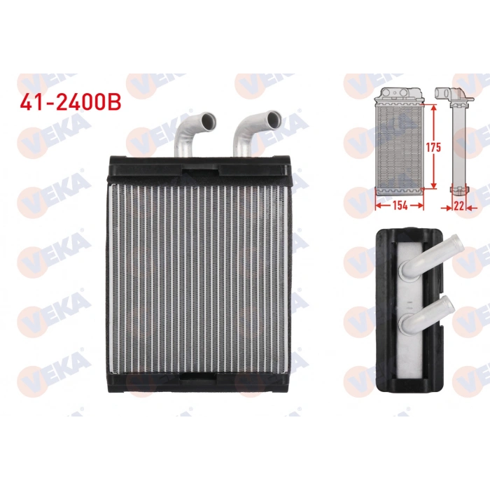 KALORIFER RADYATORU BRAZING KIA K2500 2.5 D 2003-