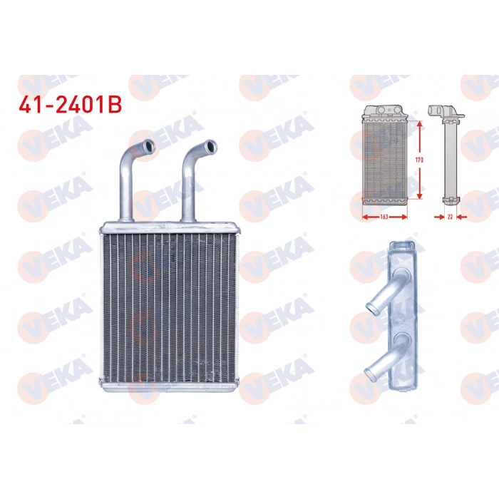 KALORIFER RADYATORU BRAZING KIA PREGIO (TB) 2.7 D 1997-2002