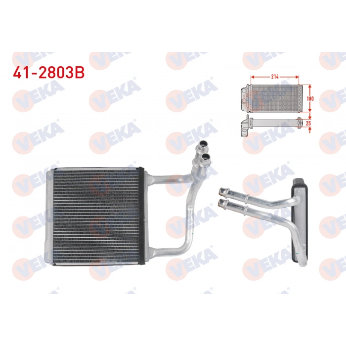KALORIFER RADYATORU BRAZING MERCEDES E SERISI (W211) E 200 CDI - 220 CDI - 240 - 280 CDI - 320 2002-2008 / CLS (C218) CLS 350 CDI 2012-