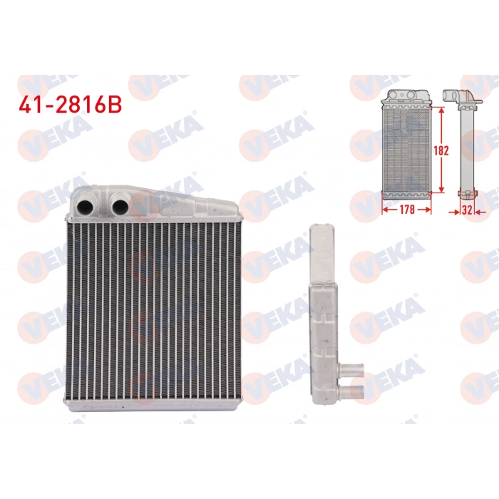 KALORIFER RADYATORU BRAZING MERCEDES VITO (W447)