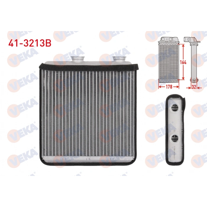 KALORIFER RADYATORU BRAZING OPEL MERIVA A 1.6 2003-2010