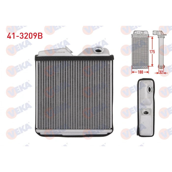 KALORIFER RADYATORU BRAZING OPEL VECTRA A 1.6 SASI TIP 1989-1995