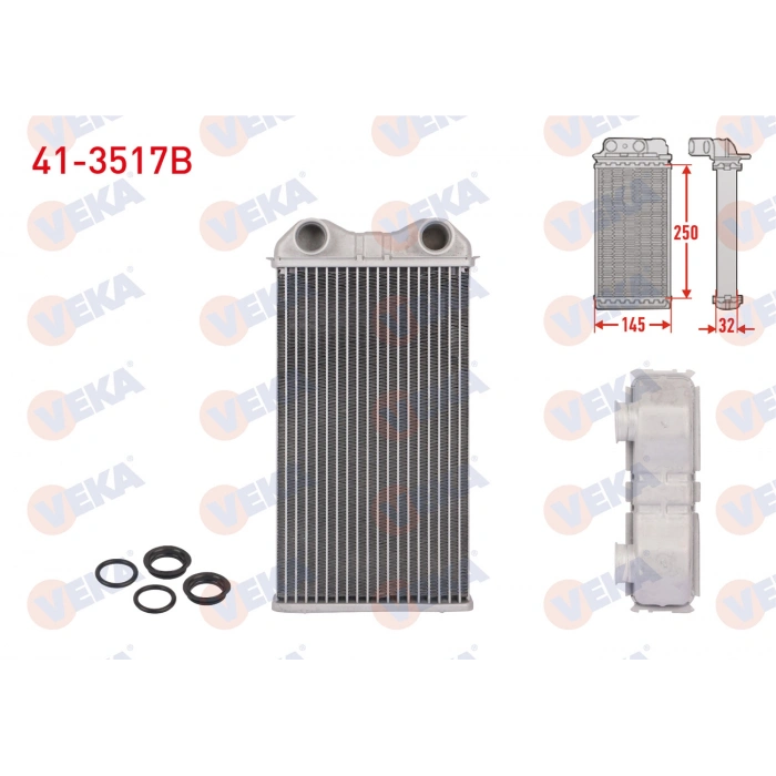 KALORIFER RADYATORU BRAZING RENAULT TRAFIC II (FL) 1.9 DCI 2001-2014