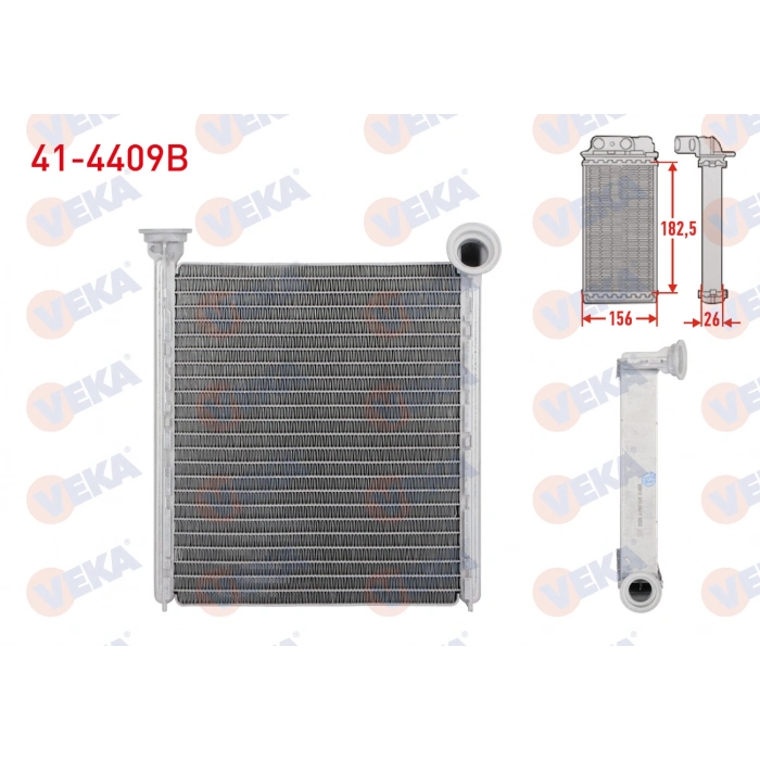 KALORIFER RADYATORU BRAZING VOLKSWAGEN GOLF VI (5K1) 1.6 TDI 2008-2013