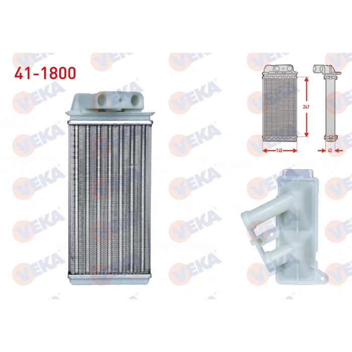 KALORIFER RADYATORU MEKANIK FIAT ALBEA 1.3 MJT 2003-2007
