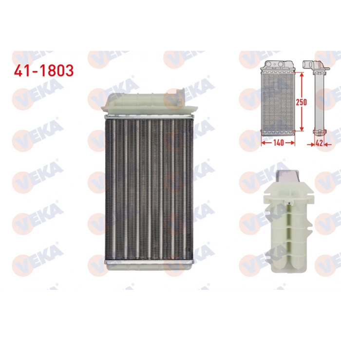 KALORIFER RADYATORU MEKANIK FIAT MAREA (185) 1.6i 16v 1996-2007