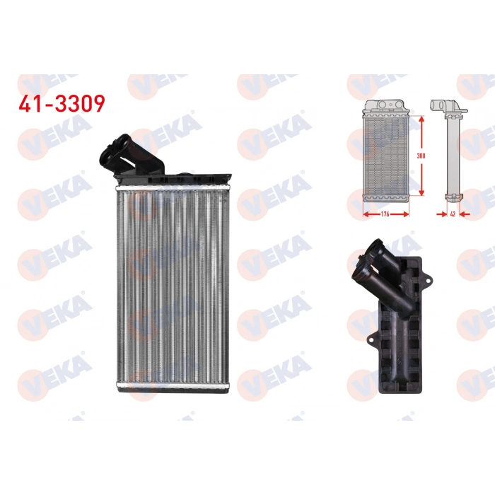 KALORIFER RADYATORU MEKANIK FIAT SCUDO (220P) 1.9 TD 1996-2006