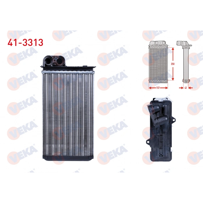 KALORIFER RADYATORU MEKANIK PEUGEOT 406 (8B) 1.6 1995-1998