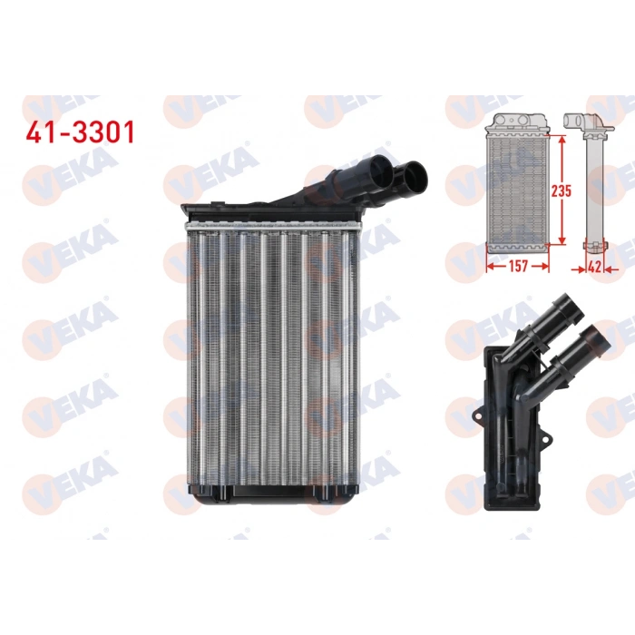 KALORIFER RADYATORU MEKANIK PEUGEOT PARTNER (5,5F) 1.9 D 1996-2008