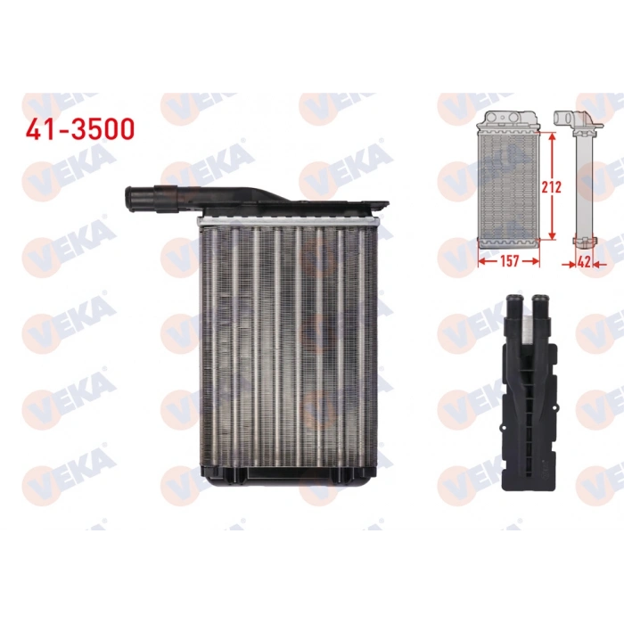 KALORIFER RADYATORU MEKANIK RENAULT R9 (L42) 1.4 1985-2000