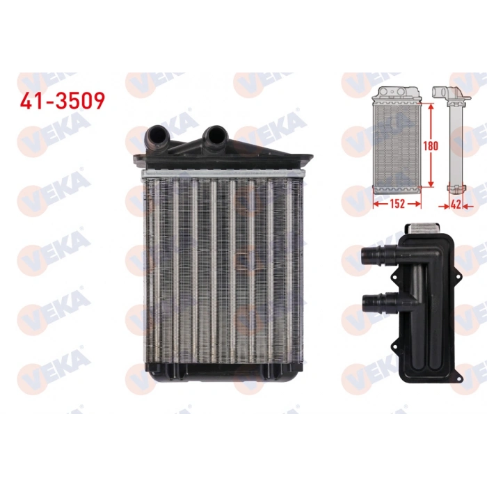 KALORIFER RADYATORU MEKANIK RENAULT TRAFIC II (FL) 1.9 DCI 2001-2014