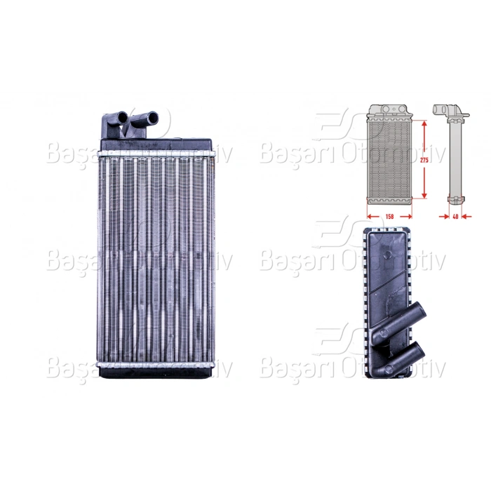 KALORIFER RADYATORU MEKANIK SU CIKIS YERI 18MM AUDI A100 A6