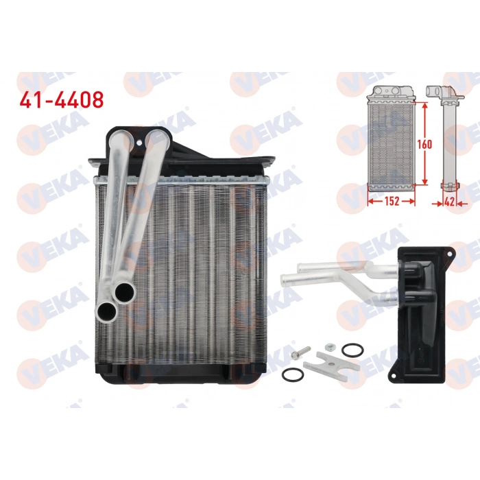 KALORIFER RADYATORU MEKANIK VOLKSWAGEN CRAFTER 30-50 (2E) 2.5 TDI 2006-2011