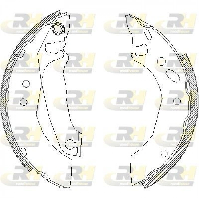 KAMPANA BALATA ESCORT V VI 1.3 1.4 1.8D ABSSİZ 9295 180×30