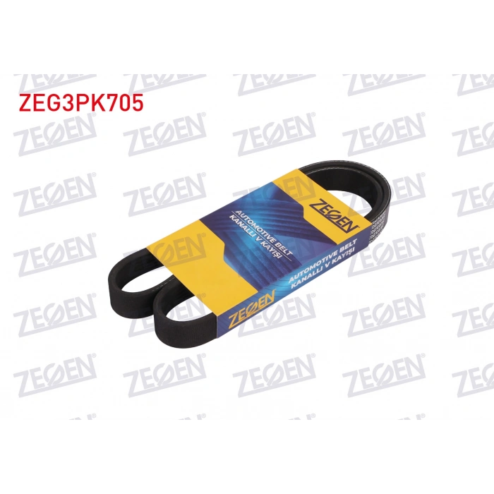 KANALLI V KAYISI 3PK705 DACIA SOLENZO 1.4 03-05 / FORD TOURNEO-TRANSIT CUSTOM V362 2.0 ECOBLUE 15- / TRANSIT V363 2.0 ECOBLUE 16- / R19 1.4 88-95 / MEGANE 1.6 96-99