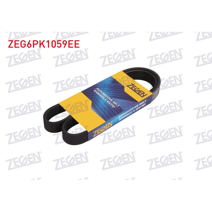 KANALLI V KAYISI 6PK1059 (ELASTIK) FORD C-MAX - FOCUS II 1.4, 1.6 2004- / VOLVO C30 - S40 - V50