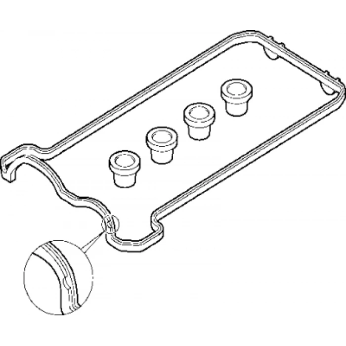 KAPAK CONTASI ÜST SAG W124-129-140 M119 90-98
