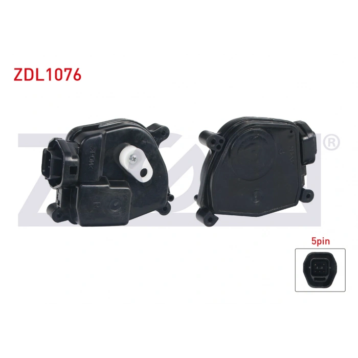 KAPI KILIDI MOTORLU SAG ARKA 5 PIN (BRAKETSIZ) HYUNDAI ACCENT II 2000-2005/ KIA RIO II 2006-2011