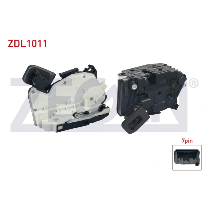 KAPI KILIDI SAG ARKA 7 PIN VW GOLF VI - VII - JETTA III - IV - POLO - SHARAN - TOURAN - PASSAT - AMAROK - CADDY IV 08-/ SKODA OCTAVIA - RAPID - YETI 09-/ SEAT IBIZA V - LEON - ALHAMBRA 08-