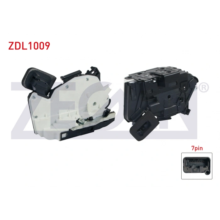 KAPI KILIDI MOTORLU SAG ON 7 PIN VW GOLF VI - VII - JETTA III - IV - POLO - SHARAN - TOURAN - PASSAT - AMAROK - CADDY IV 08-/ SKODA OCTAVIA - RAPID - YETI 09-/ SEAT IBIZA V - LEON - ALHAMBRA 08-