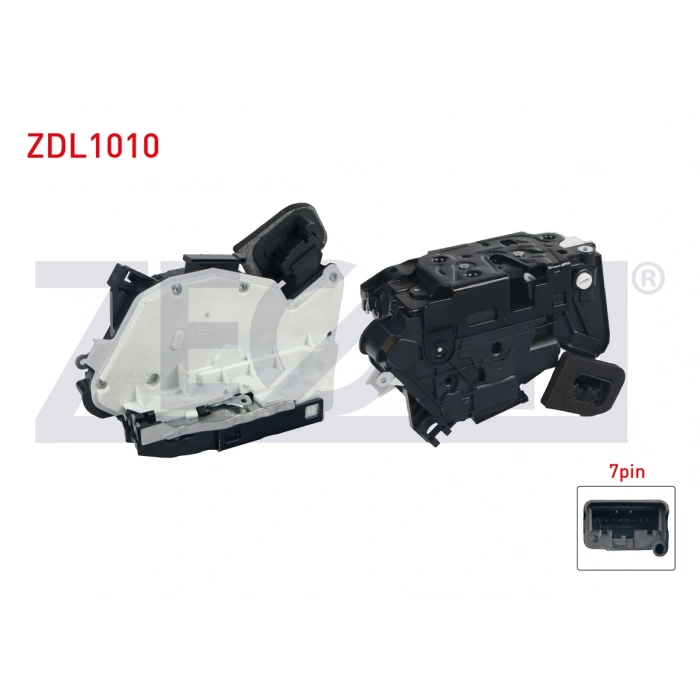 KAPI KILIDI MOTORLU SOL ARKA 7 PIN VW GOLF VI - VII - JETTA III - IV - POLO - SHARAN - TOURAN - PASSAT - AMAROK - CADDY IV 08-/ SKODA OCTAVIA - RAPID - YETI 09-/ SEAT IBIZA V - LEON - ALHAMBRA 08-