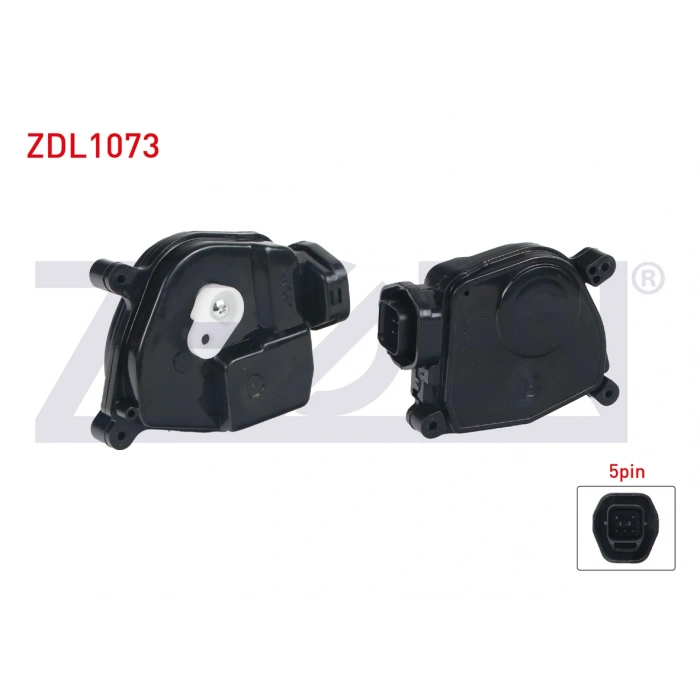KAPI KILIDI MOTORLU SOL ON 5 PIN (BRAKETSIZ) HYUNDAI ACCENT II 2000-2005/ KIA RIO II 2006-2011