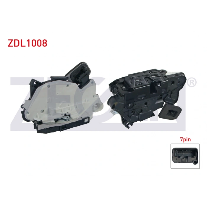 KAPI KILIDI MOTORLU SAG ARKA 7 PIN VW GOLF VI - VII - JETTA III - IV - POLO - SHARAN - TOURAN - PASSAT - AMAROK - CADDY IV 08-/ SKODA OCTAVIA - RAPID - YETI 09-/ SEAT IBIZA V - LEON - ALHAMBRA 08-