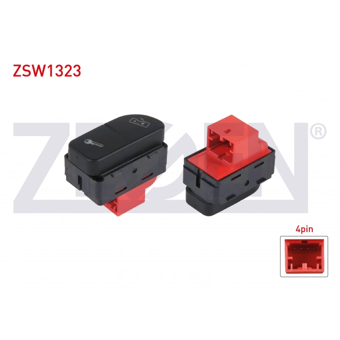 KAPI KILIT ANAHTARI 4 PIN VOLKSWAGEN POLO 2001-2012