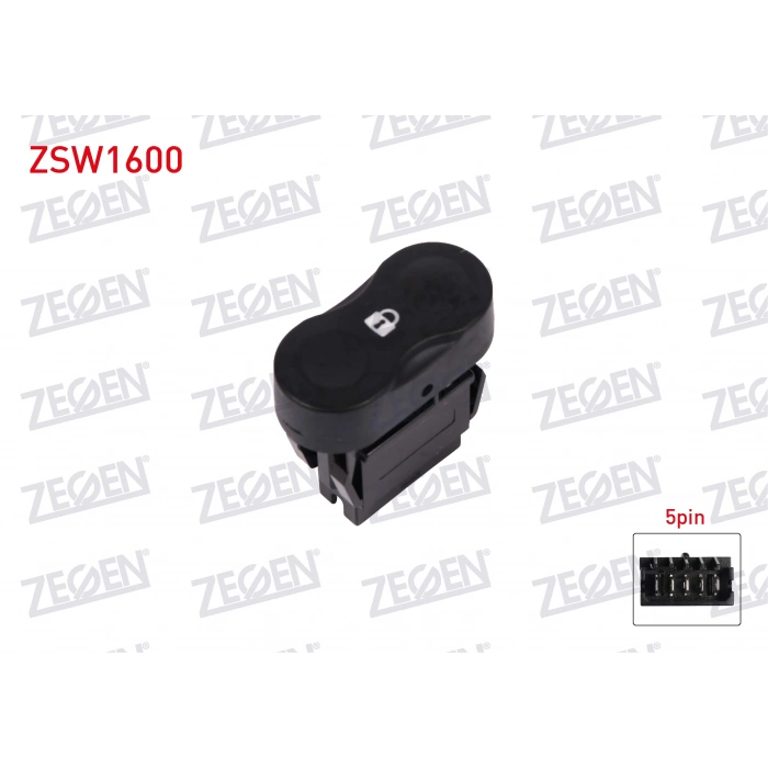 KAPI KILIT ANAHTARI 5 PIN DACIA DUSTER 2009-2012 / LOGAN 2004-2012 / SANDERO 2008-2013