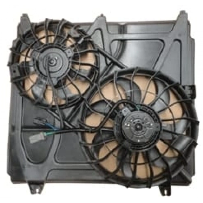 KIA SORENTO- 02/06; RADYATÖR FAN DAVLUMBAZI VE KLİMA FAN DAVLUMBAZI (7+7 KANAT)