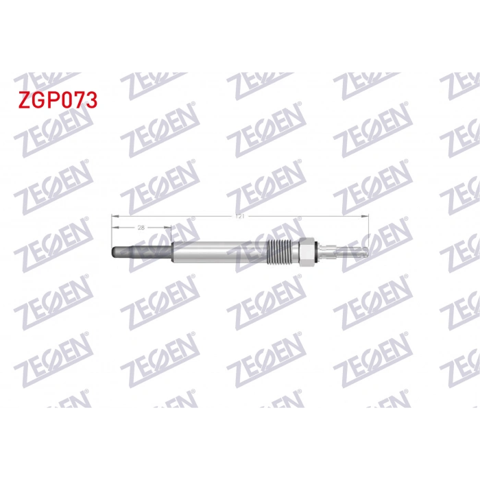 KIZDIRMA BUJI 11,5V MERCEDES (W202, S202, W124, S124) OM605, OM606