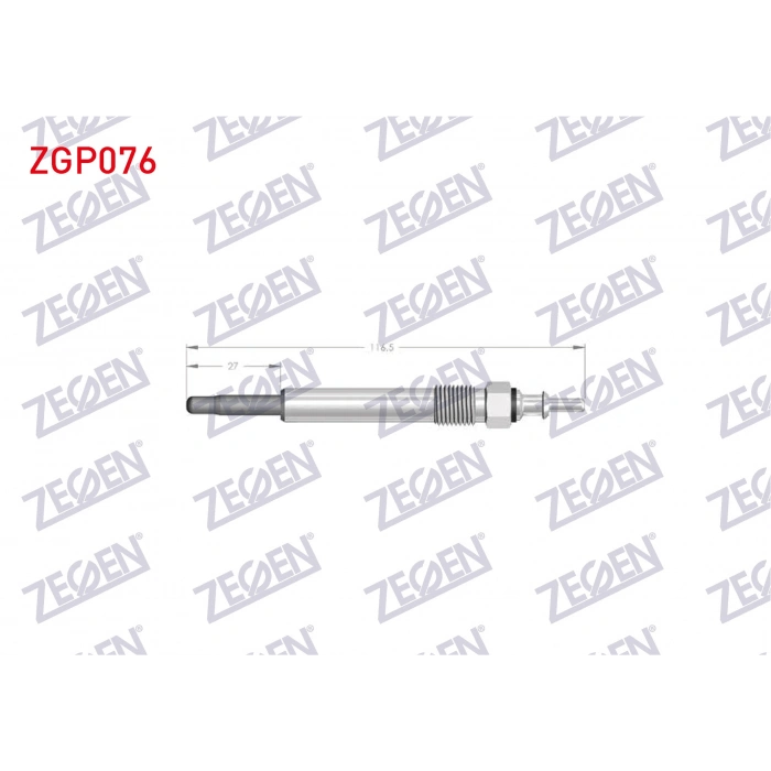 KIZDIRMA BUJI 11,5V MERCEDES (W202, W210, W463, W140) OM605, OM606