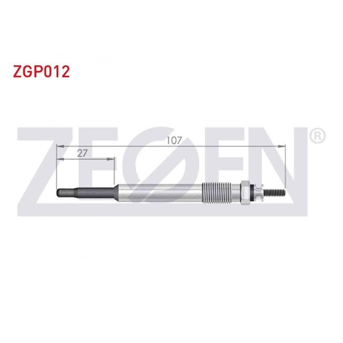 KIZDIRMA BUJI 11V CITROEN BERLINGO 2.0HDI 1996-2008 / PEUGEOT PARTNER (5,5F) 2.0HDI 1996-2008 / 307 (3A/C) 2.0HDI 2000-2007 (DW10)