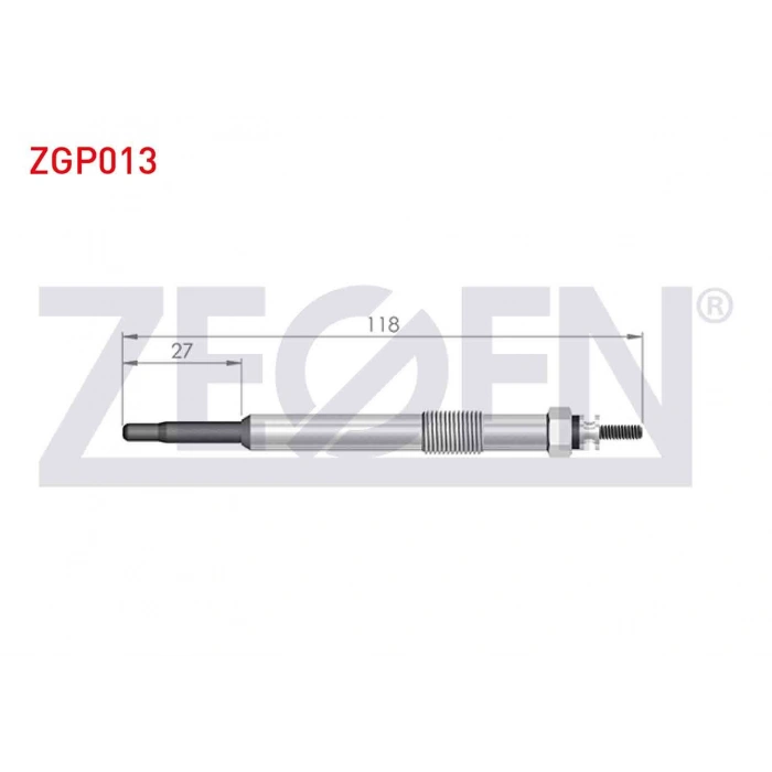 KIZDIRMA BUJI 11V CITROEN C4 (LC) 2.0HDI 2004-2009 / C5 III (RD) 2.0HDI 2008-2015 / FORD MONDEO IV 2.0TDCI 2007-2014 / PEUGEOT 307 (3A/C) 2.0HDI 2000-2007 / VOLVO S40 II (MS) 2.0D 2004-2012