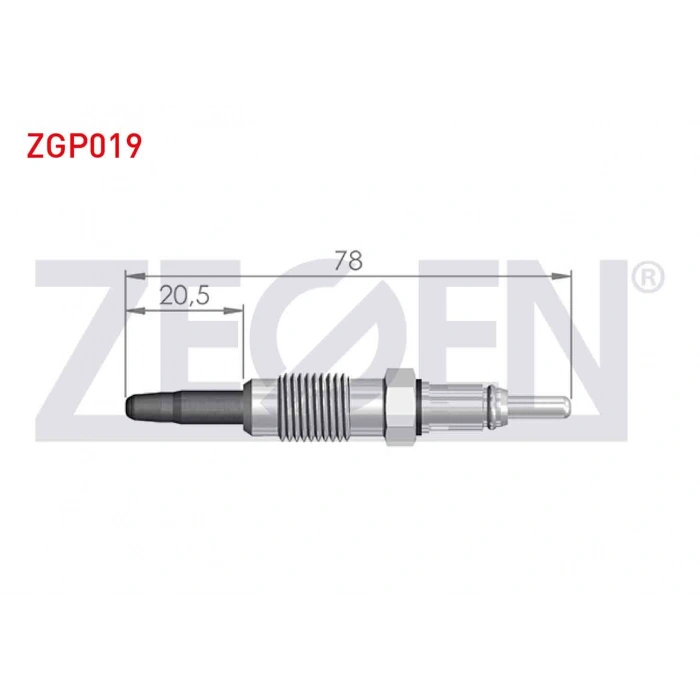 KIZDIRMA BUJI 11V FIAT DOBLO (119,223) 1.9D 2001-2010