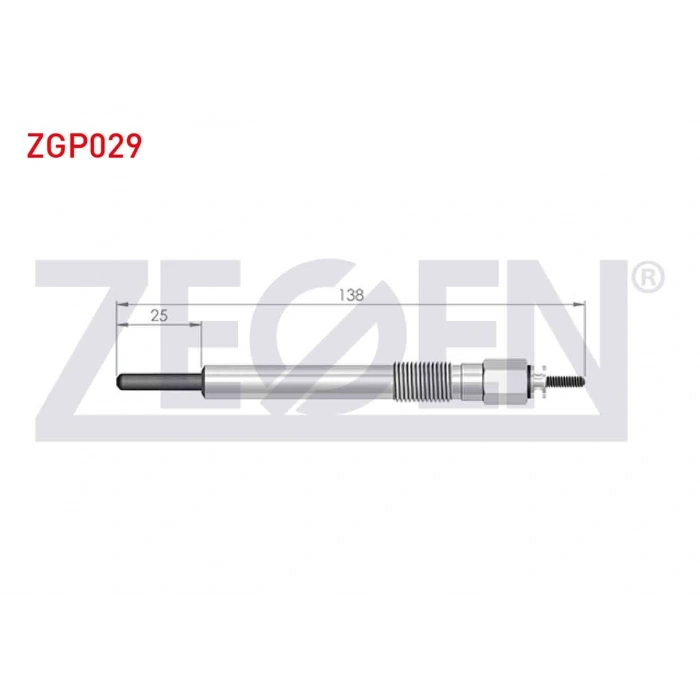 KIZDIRMA BUJI 11V KARSAN J9 PREMIER 2.7D 2007-2010 / ISUZU TROOPER (USB) 2.8TD 1983-1991