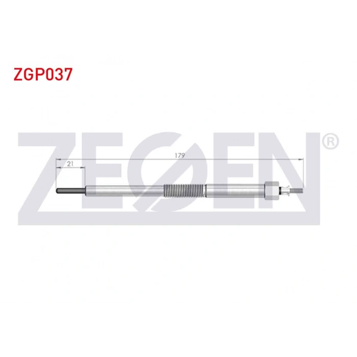 KIZDIRMA BUJI 11V NISSAN NAVARA (D22) 2.5DCI 1997-2004 / NAVARA (D40) 2.5DCI 2005-2015 / PATHFINDER (R51) 2.5DCI 2005- / X-TRAIL (T30) 2.0DCI 2001-2007