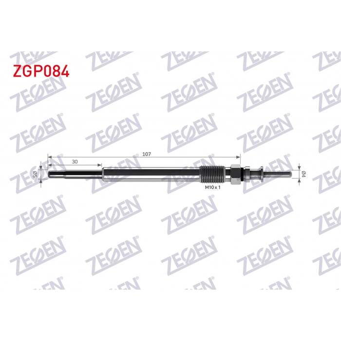 KIZDIRMA BUJI 11V OPEL VECTRA B, C / ZAFIRA A / SIGNUM 2.0, 2.2 DTI / ASTRA G / OMEGA B 2.2 DTI