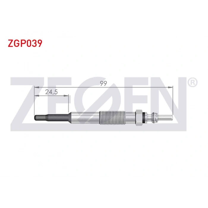 KIZDIRMA BUJI 11V RENAULT KANGOO (KC0/1) 1.9D 1998-2008 / MEGANE I (BA0/1) 1.9D 1996-2003 / SCENIC I (JA) 1.9DT 1999-2003