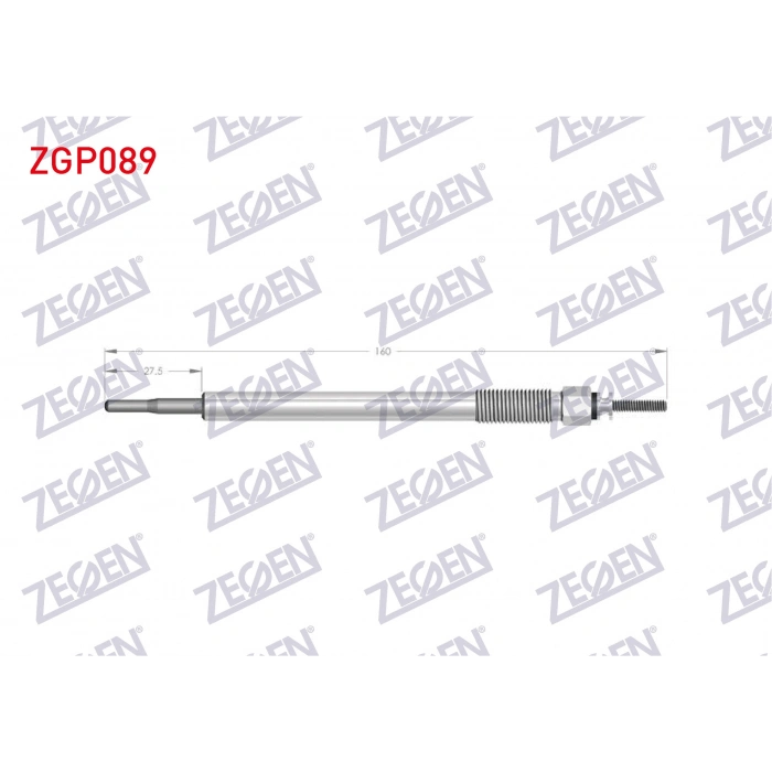 KIZDIRMA BUJI 11V TOYOTA AVENSIS 2.0, 2.2 D-4D 2005-2008 / COROLLA VERSO 2.2 D-4D 2006-2009 / RAV4 III 2.2 D-4D