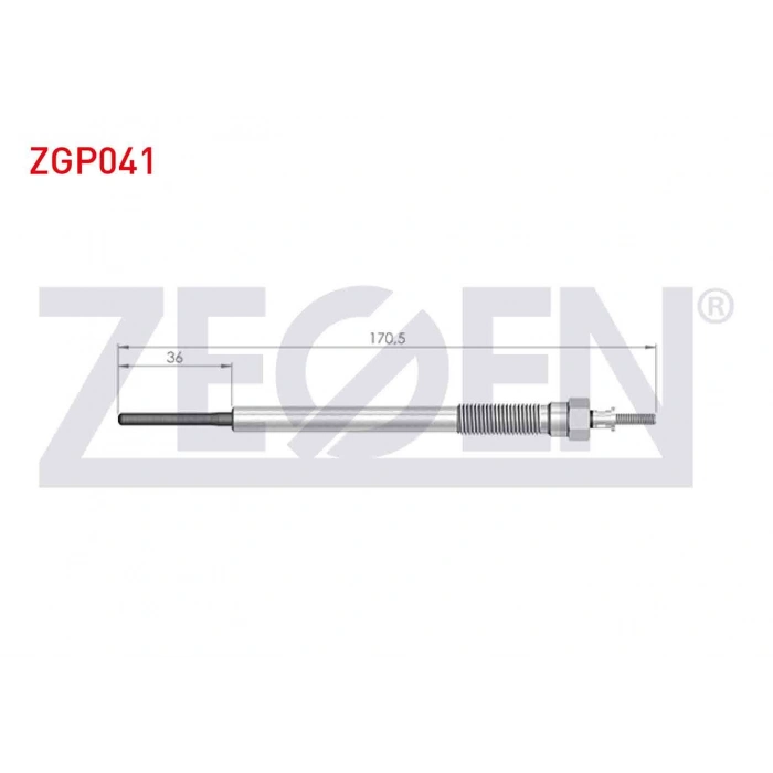KIZDIRMA BUJI 11V TOYOTA AVENSIS (T22-T25) 2.0D-4D 1997-2008 / / HI-LUX PICK UP (KUN_) 2.5D-4D 2005-2015 / LAND CRUISER (J12) 3.0D-4D 2002-2008 / LAND CRUISER (KDJ15_GRJ15_) 3.0D-4D 2010-