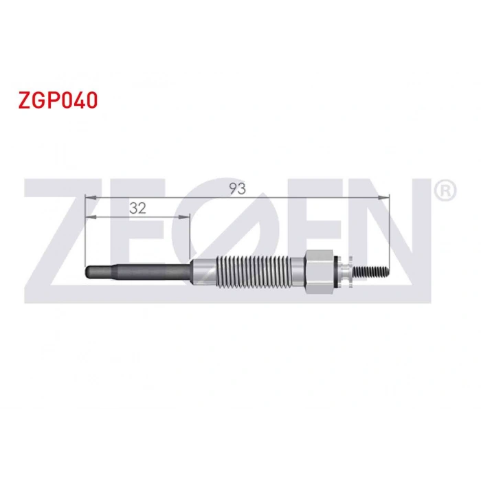 KIZDIRMA BUJI 11V TOYOTA HILUX PICK UP (_N_) 2.5D-4D 1983-2005 / HIACE III (_H10_) 2.4D 1989-1995 / HIACE IV 2.4D 1996- / TOYOTA LAND CRUISER 2.4i 1984-1996 / LAND CRUISER (KDJ15_GRJ15_) 3.0D-4D 2010-