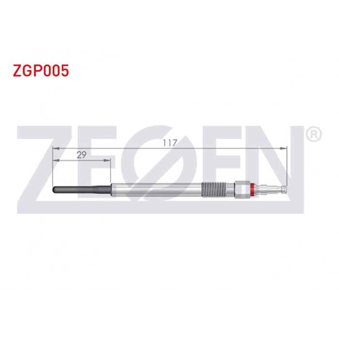 KIZDIRMA BUJI 4,4V AUDI A3 (8P1) 2.0TDI 2003-2012 / A4 (8EC,B7) 2.0TDI 2004-2008 / VOLKSWAGEN PASSAT (3C2) 2.0TDI 2005-2008 / JETTA III (1K2) 2.0TDI 2005-2010 / SKODA SUPERB (3T4) 2.0TDI 2010-2015