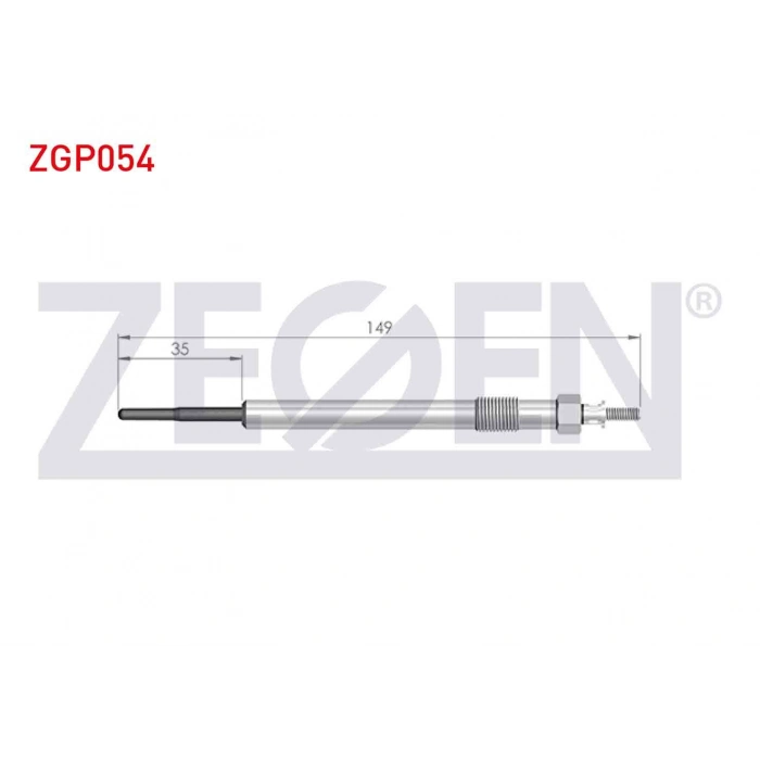 KIZDIRMA BUJI 4,4V CITROEN JUMPER III 2.2HDI 2006-2014 / FORD TRANSIT (V348) 2.2TDCI 2009-2014 / TOURNEO CUSTOM (V362) 2.2TDCI 2012- / RANGER (TKE) 2.2TDCI 2011- / PEUGEOT BOXER III 2.2HDI 2006-2014